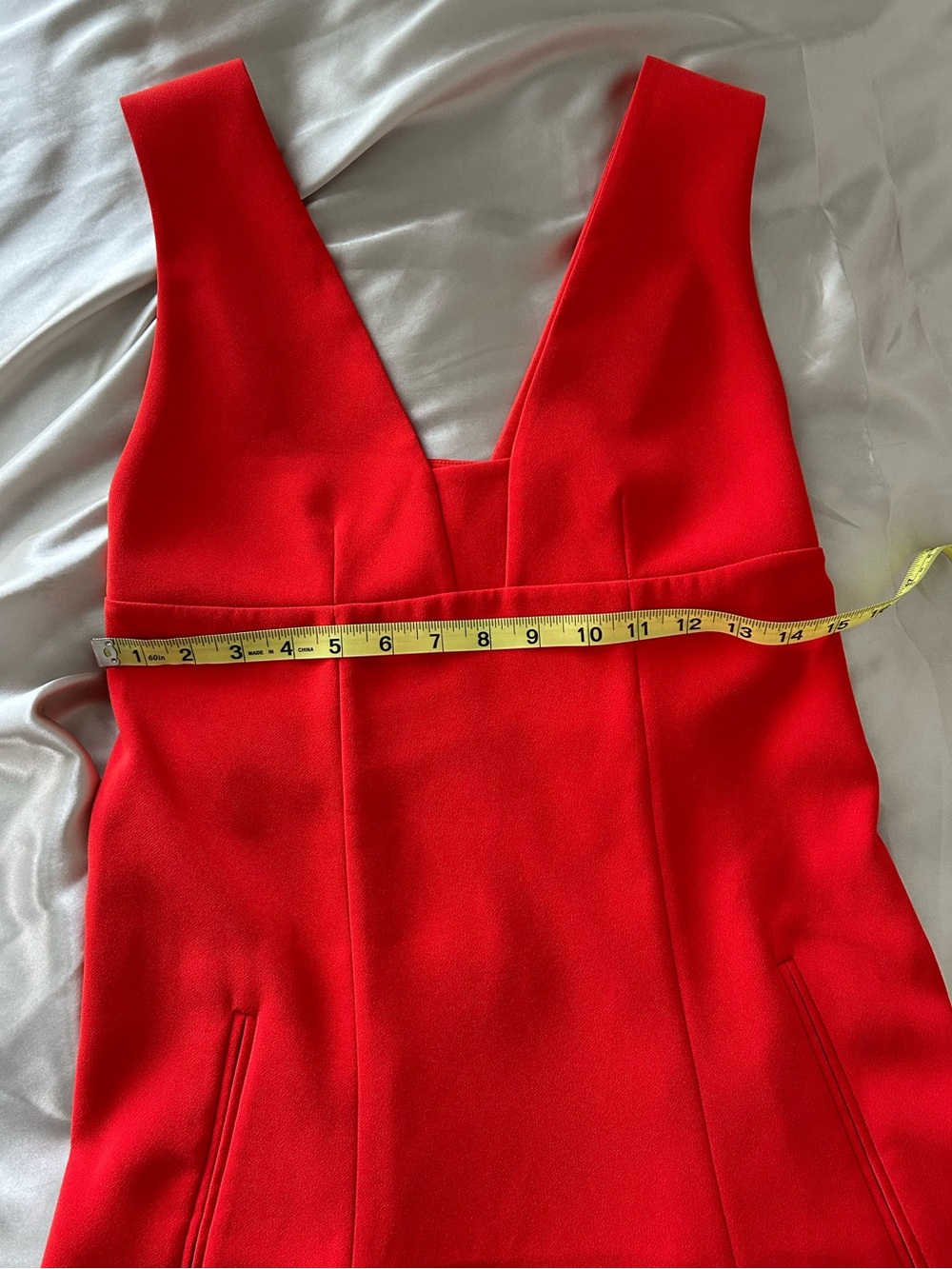 Alexander Wang Bright Red Sleeveless Dress New With Tag - Picture 10 of 13